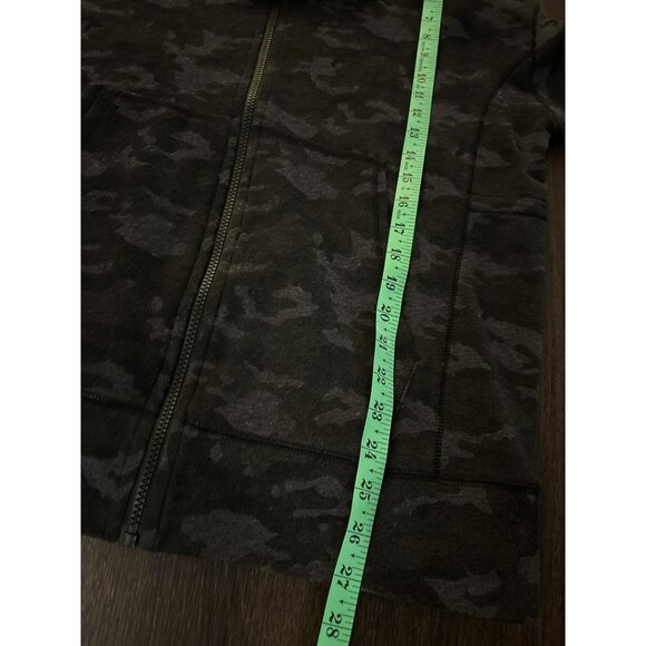 Fabletics Camo Zip-Up Oversized Hoodie Jacket Dark Gray Size Small - Picture 5 of 6